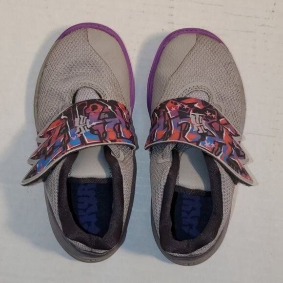 Nike Kyrie 5 TD Shoes Sneakers Graffiti Basketball Toddler BOYS INFANT 9 C YOUTH - Picture 4 of 10
